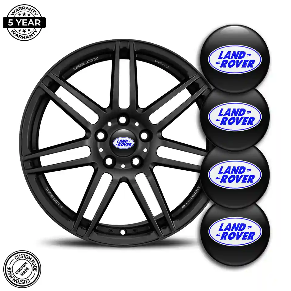 Land Rover Silicone Emblem Self-Adhesive Stylish Design