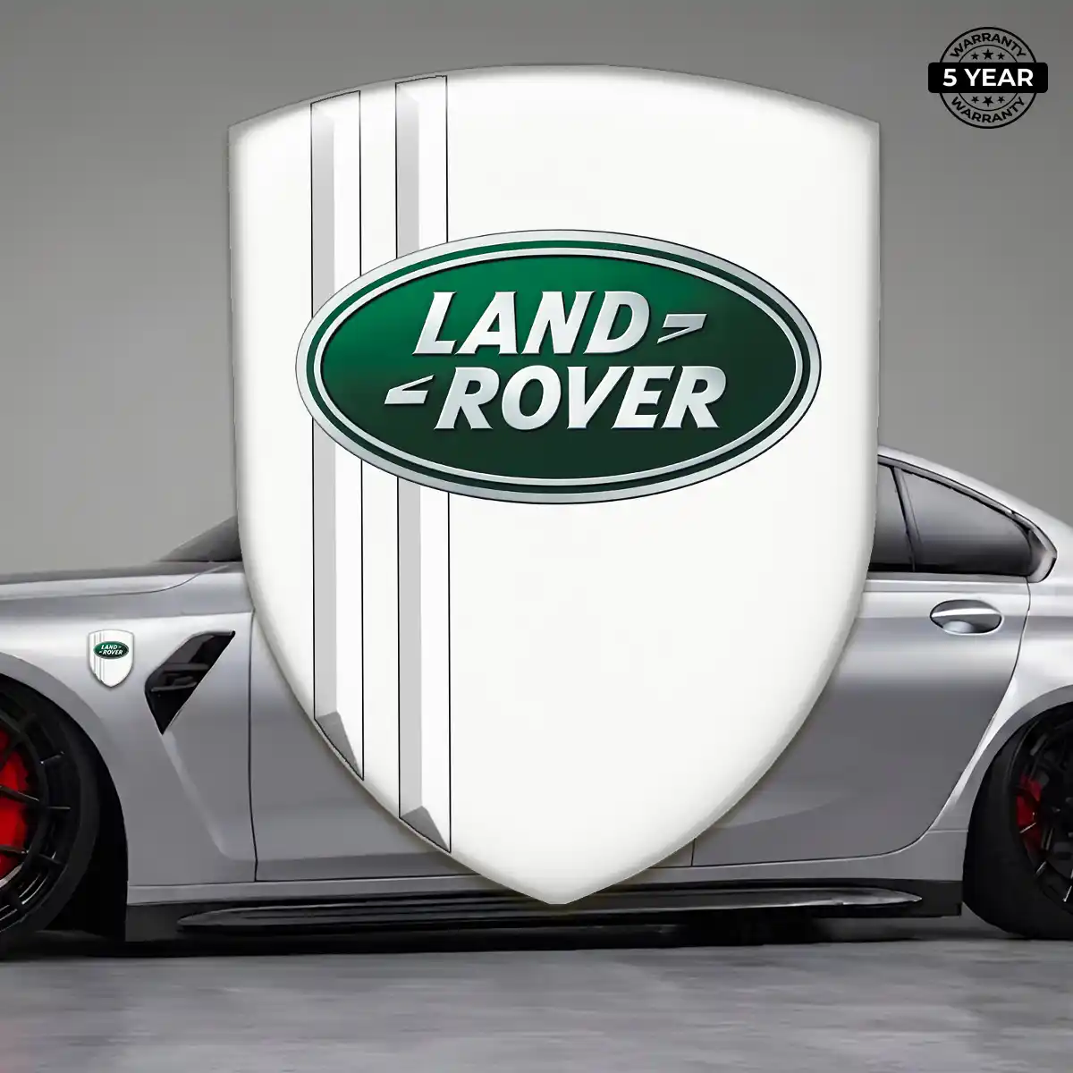 Land Rover Silicone Emblem Sleek Style
