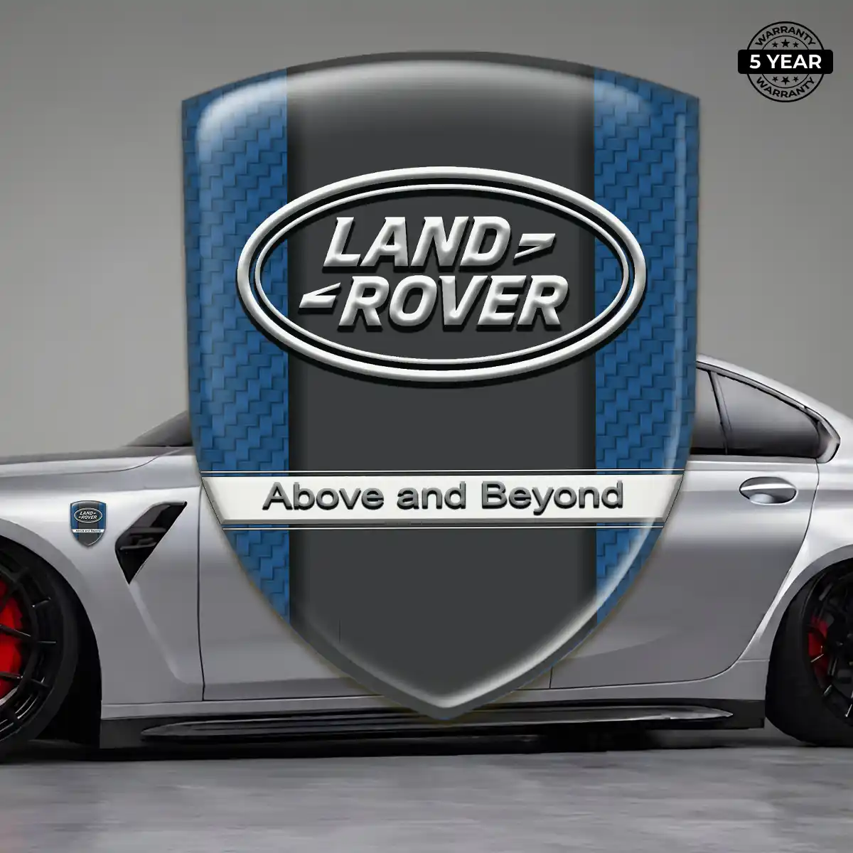 Land Rover Silicone Sticker Elite Finish