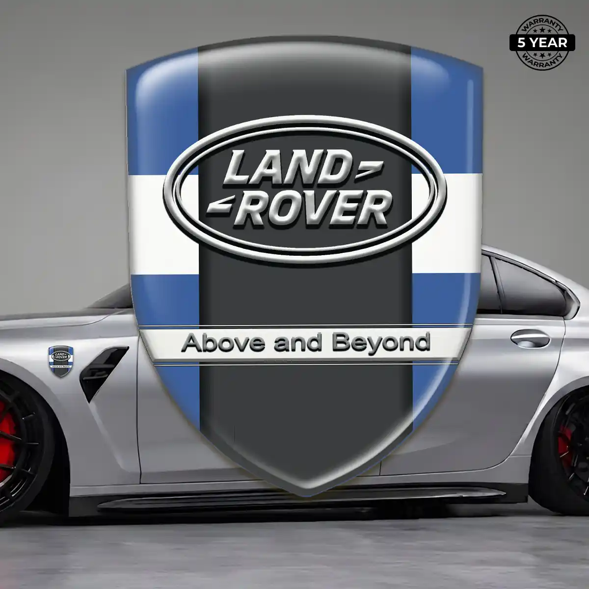 Land Rover Vehicle Logo Sticker Refined Design