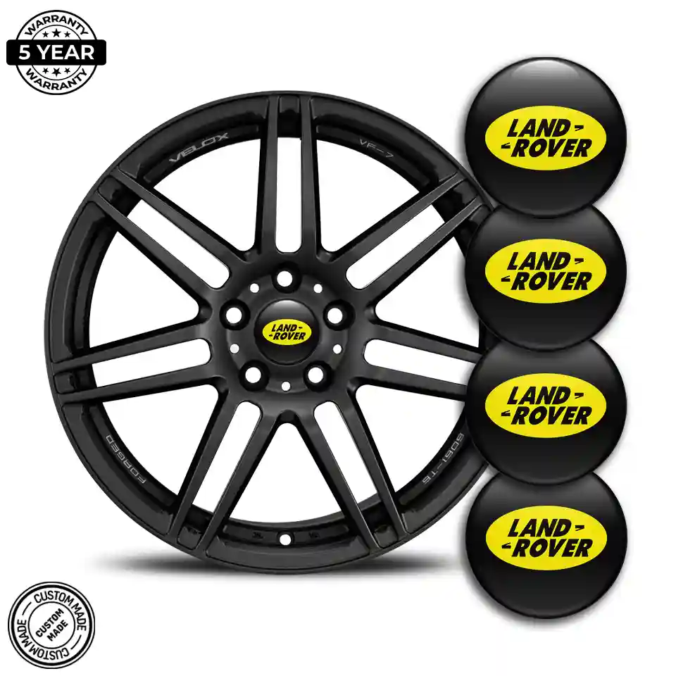 Land Rover Wheel Emblem Self-Adhesive Stylish Design