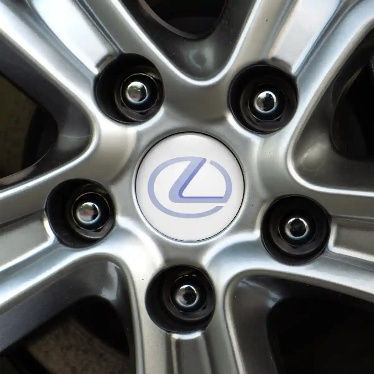 Lexus Domed Emblem Self-Adhesive Stylish Design