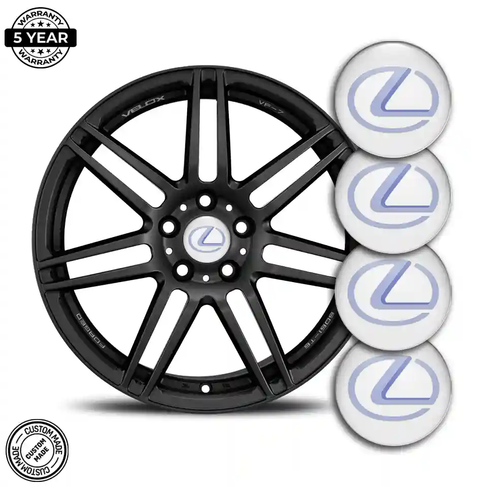 Lexus Domed Emblem Self-Adhesive Stylish Design