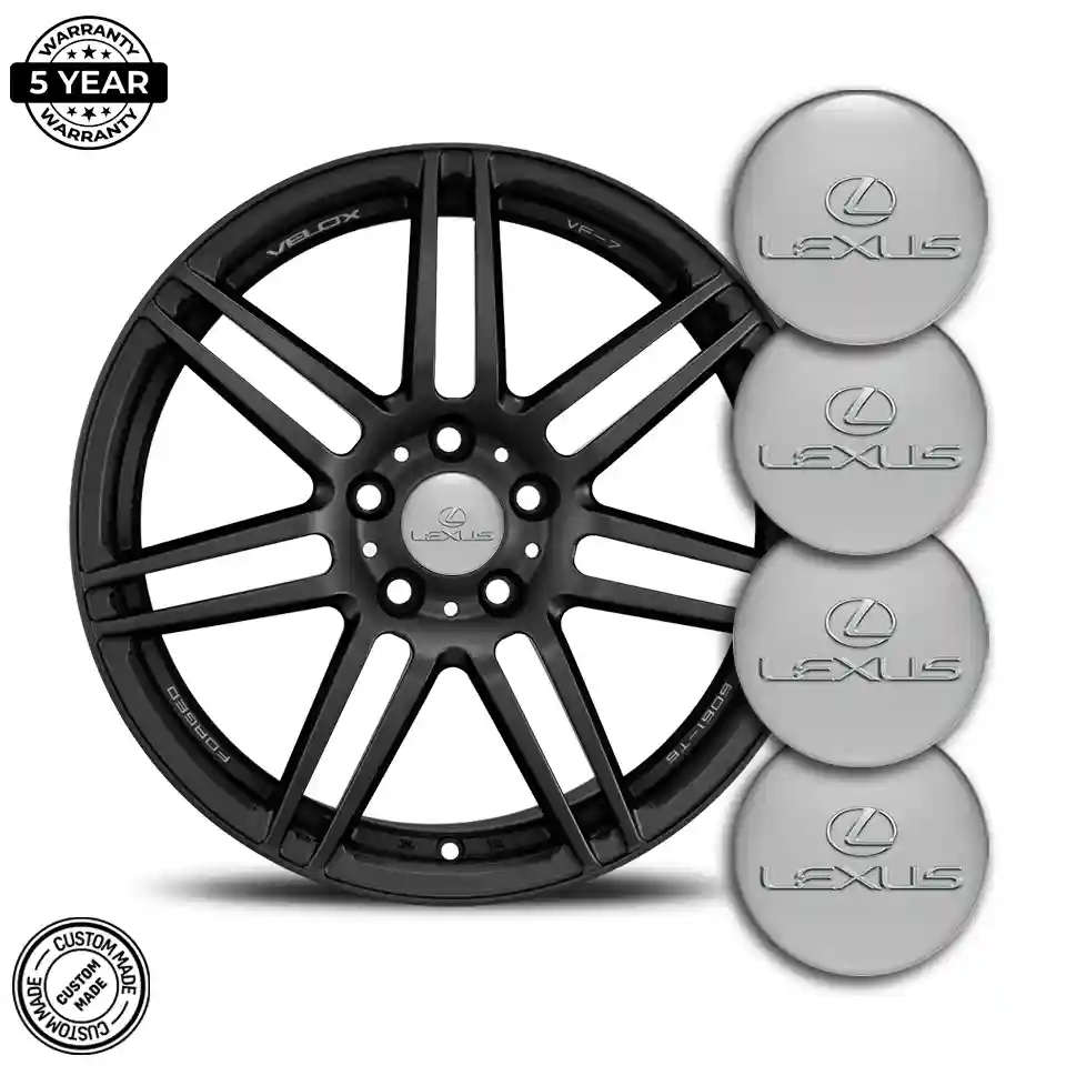 Lexus Emblem Center Hub Cap Self-Adhesive Stylish Design