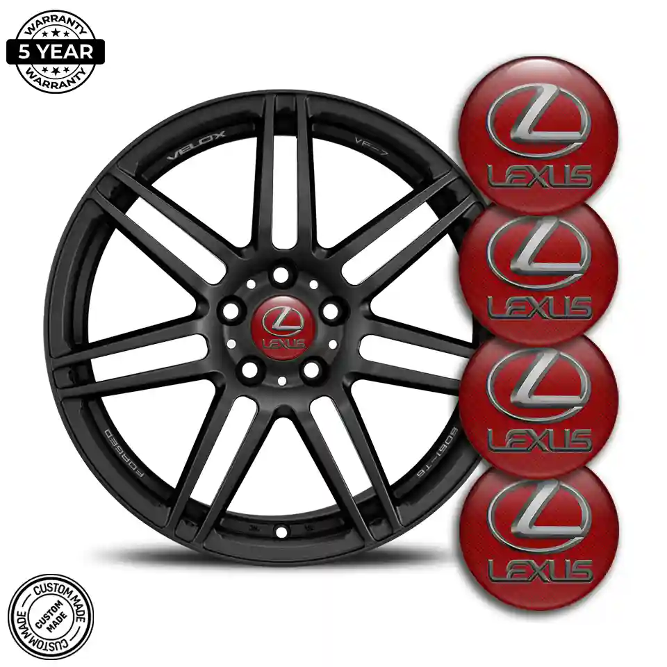Lexus Emblem Epoxy Self-Adhesive Stylish Design