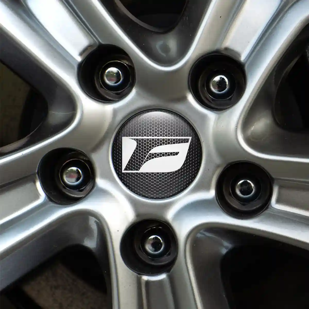 Lexus F Sport Logo Emblem Self-Adhesive Stylish Design