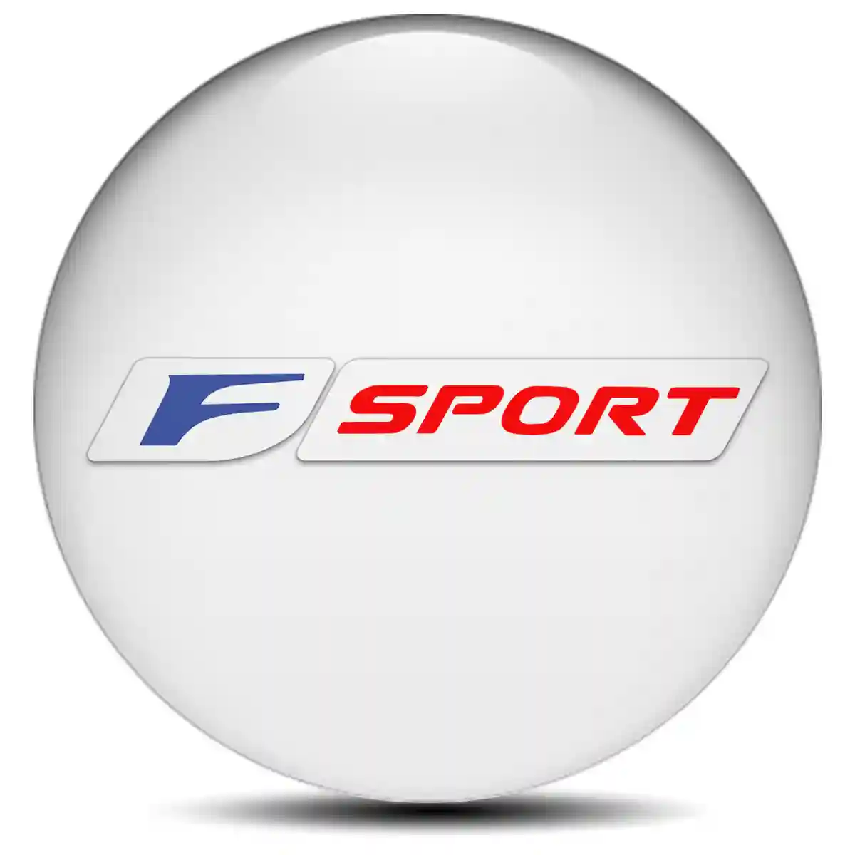 Lexus F Sport Logo Silicone Badge Self-Adhesive Stylish Design
