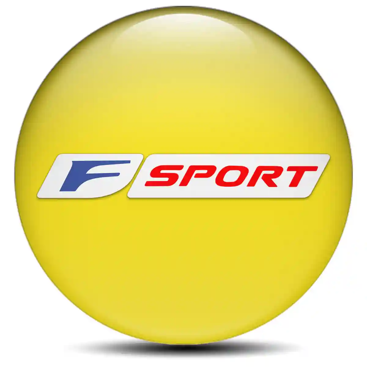 Lexus F Sport Logo Silicone Emblem Self-Adhesive Stylish Design