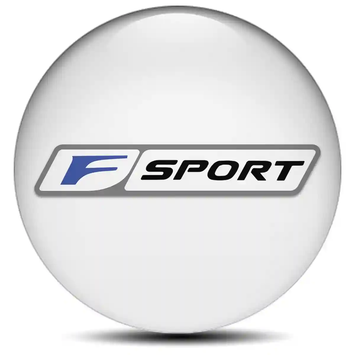 Lexus F Sport Logo Silicone Sticker Self-Adhesive Stylish Design