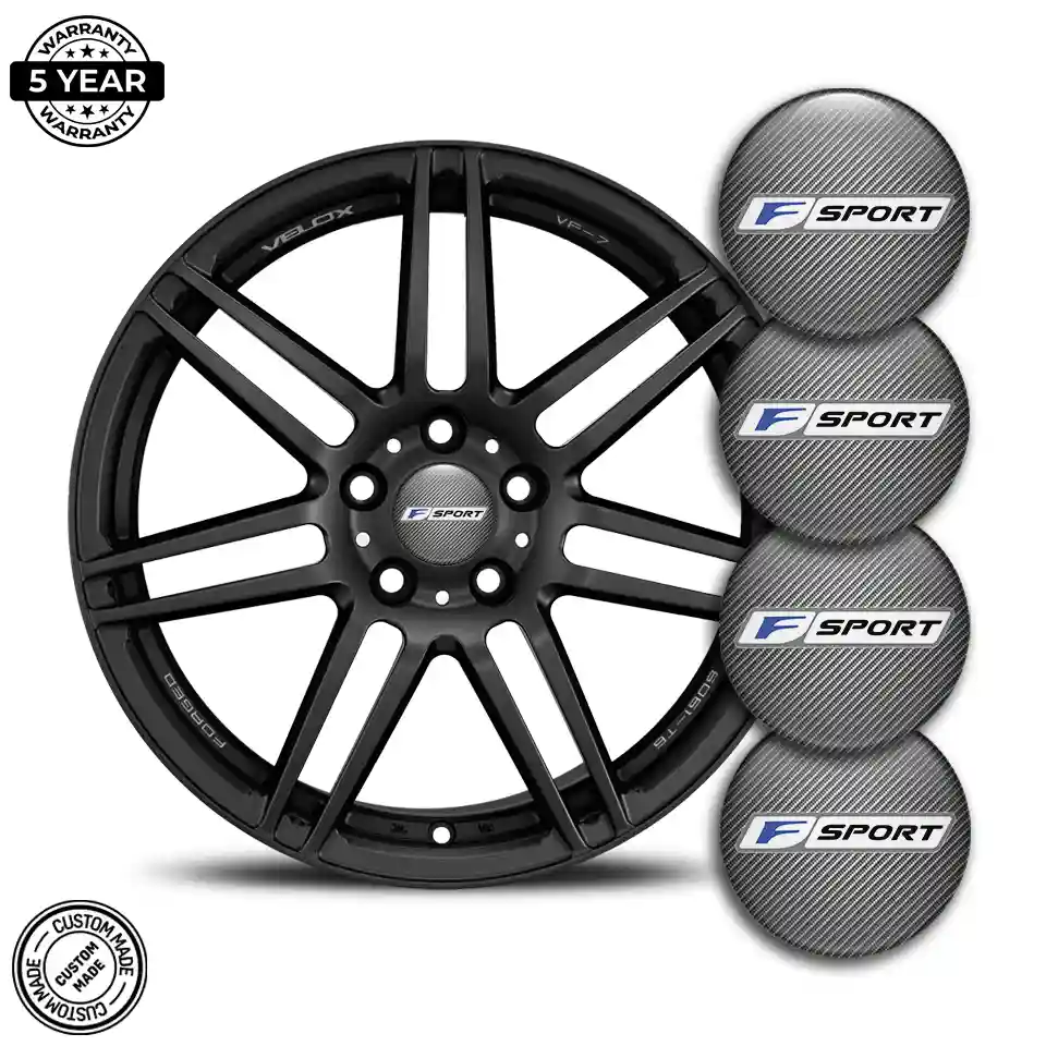 Lexus F Sport Silicone Sticker Self-Adhesive High Quality