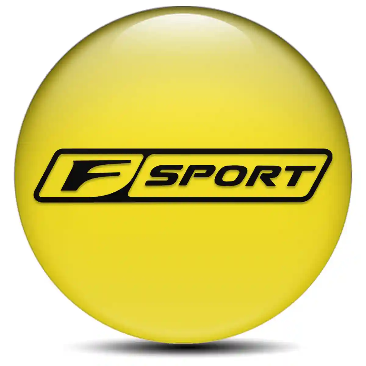 Lexus F Sport Silicone Sticker Self-Adhesive Stylish Design