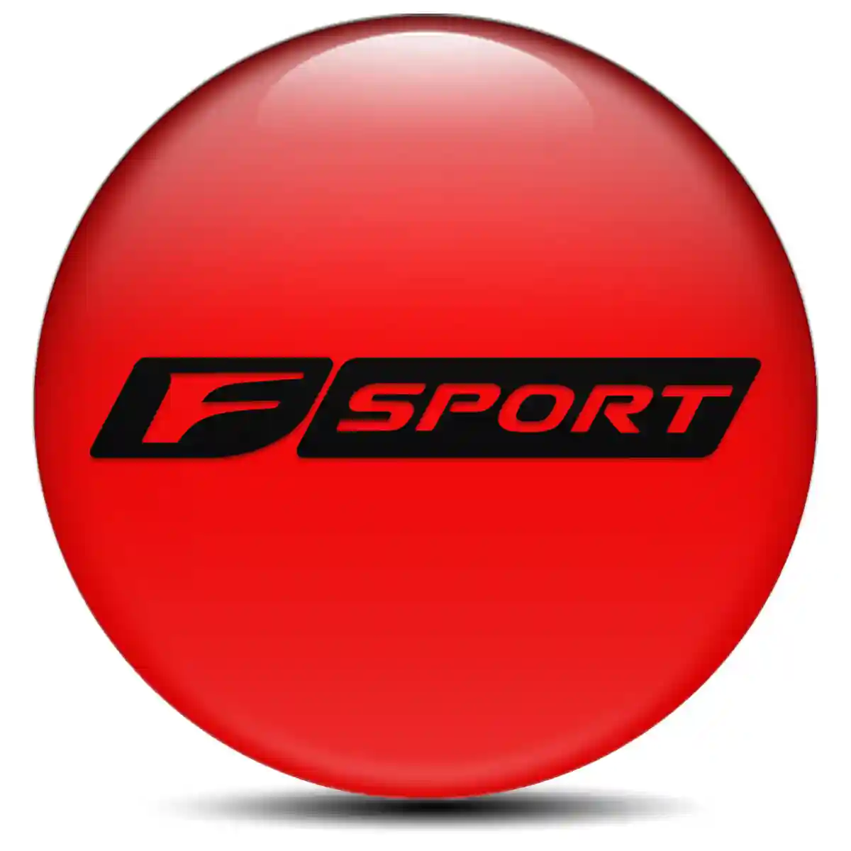 Lexus F Sport Sticker Epoxy 3D Gel Stylish Design