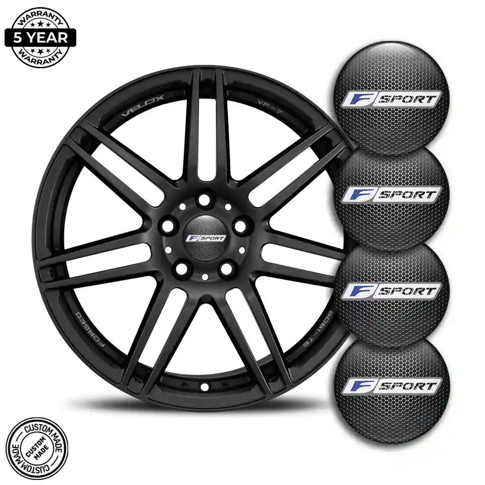 Lexus F Sport Wheel Emblem Self-Adhesive High Quality