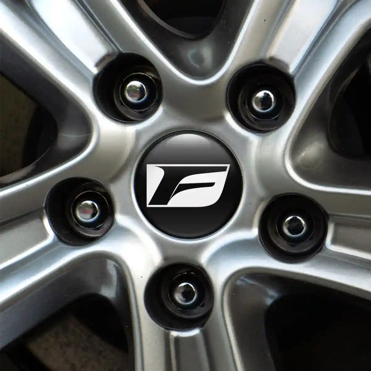 Lexus F Sport Wheel Emblems Premium Edition
