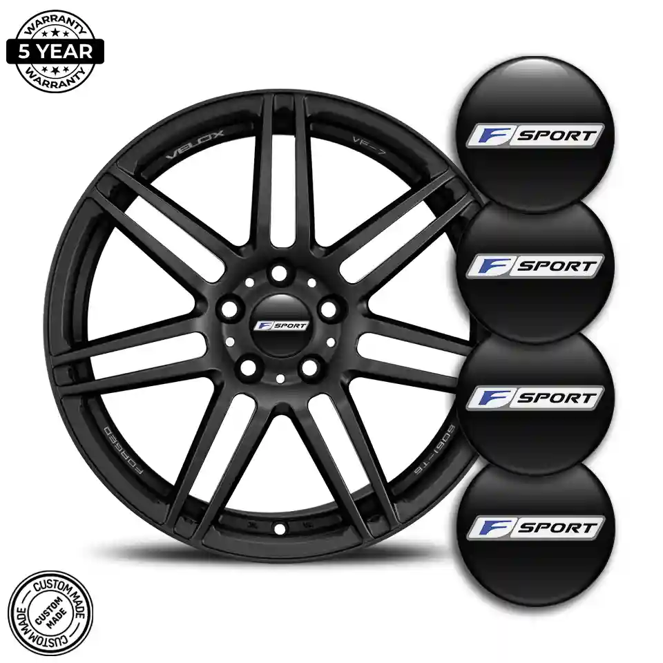 Lexus F Sport Wheel Emblems Stylish Design
