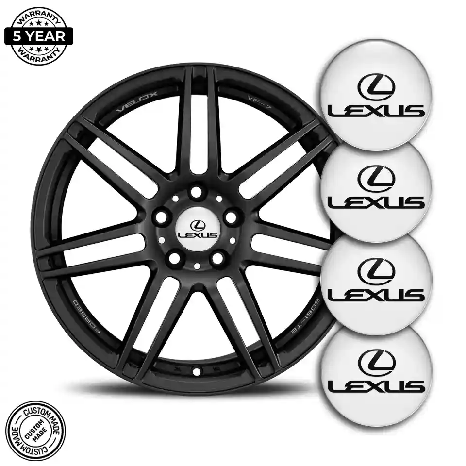 Lexus Logo Silicone Badge High Quality