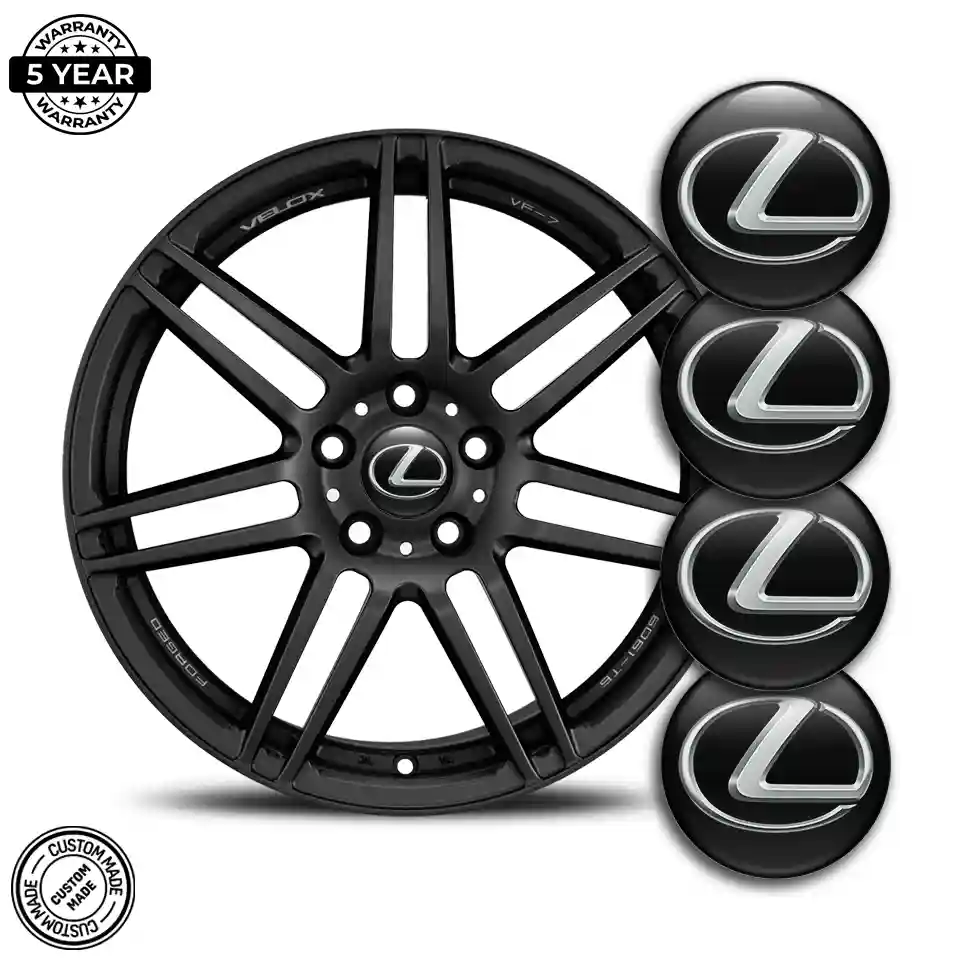 Lexus Logo Silicone Badge Stylish Design