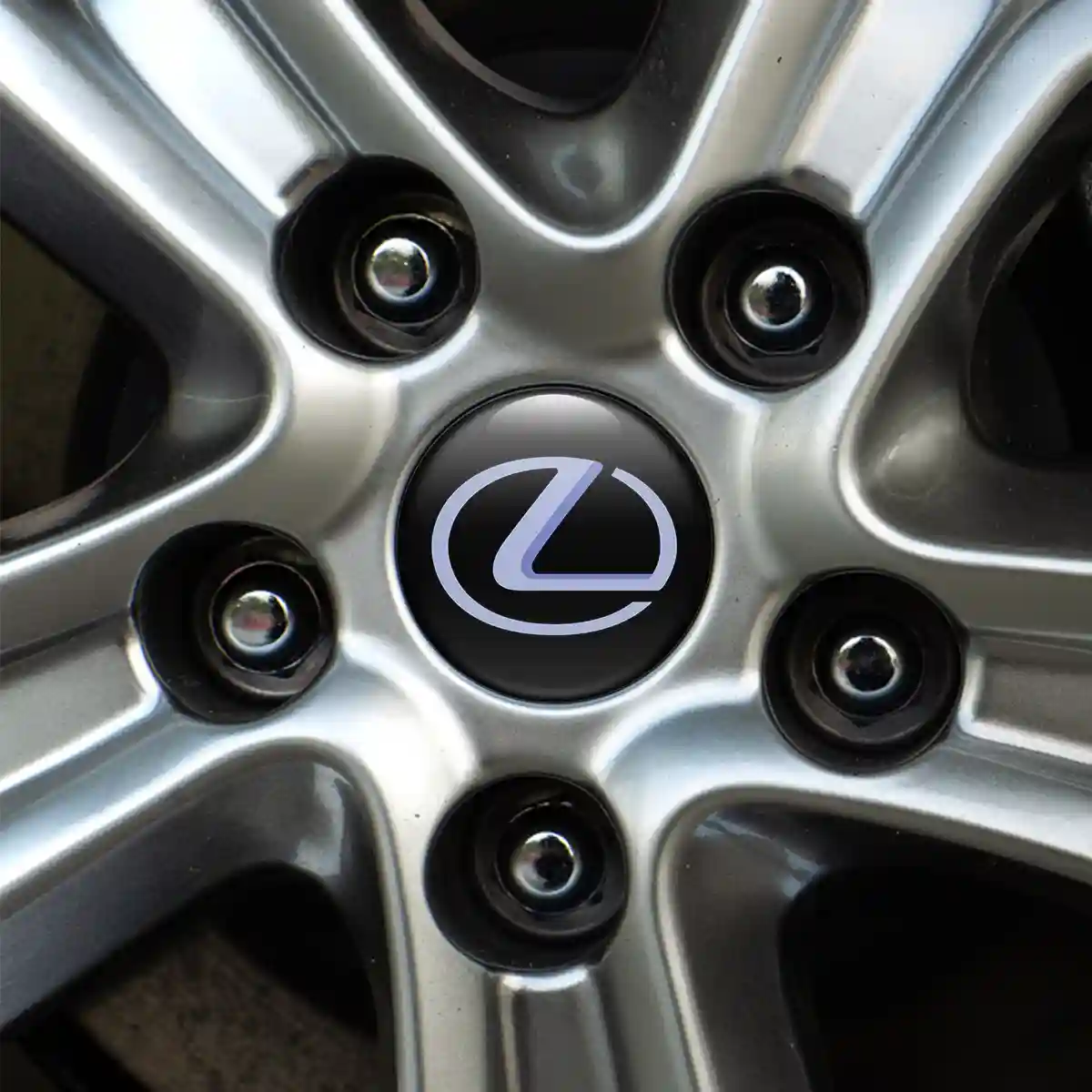 Lexus Logo Silicone Emblem Stylish Design
