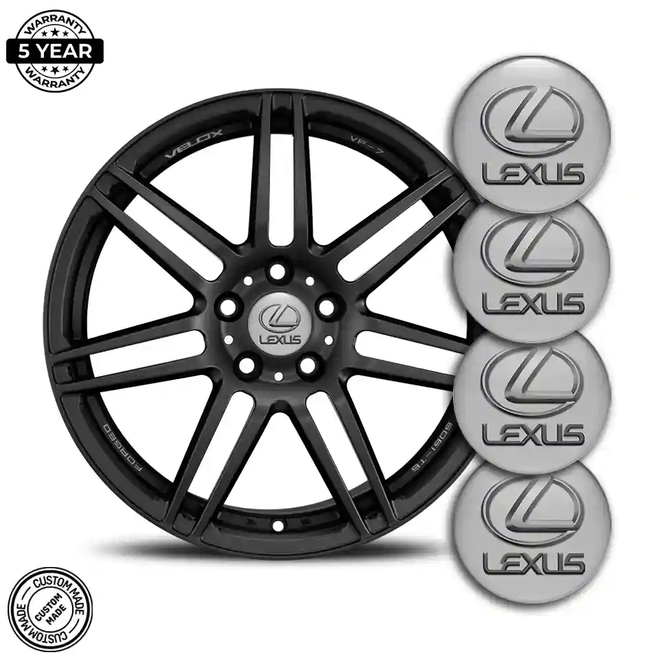 Lexus Silicone Emblem Self-Adhesive High Quality