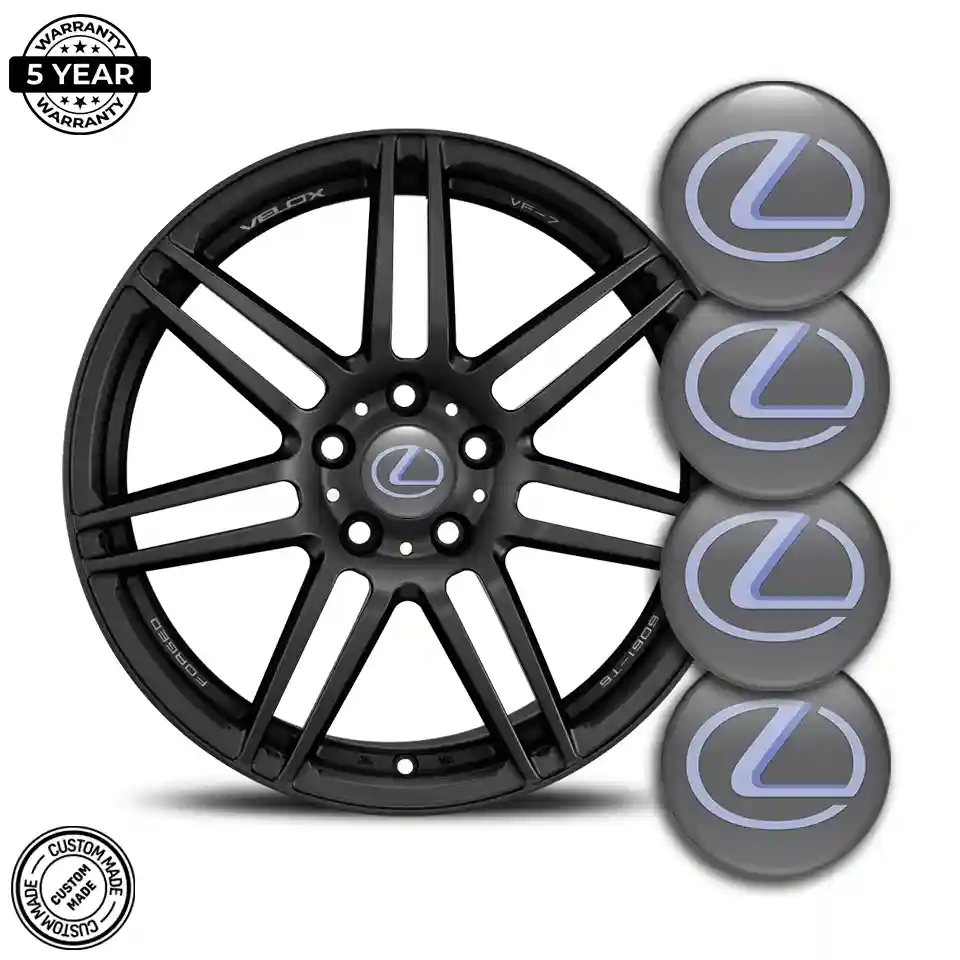 Lexus Silicone Sticker Stylish Design
