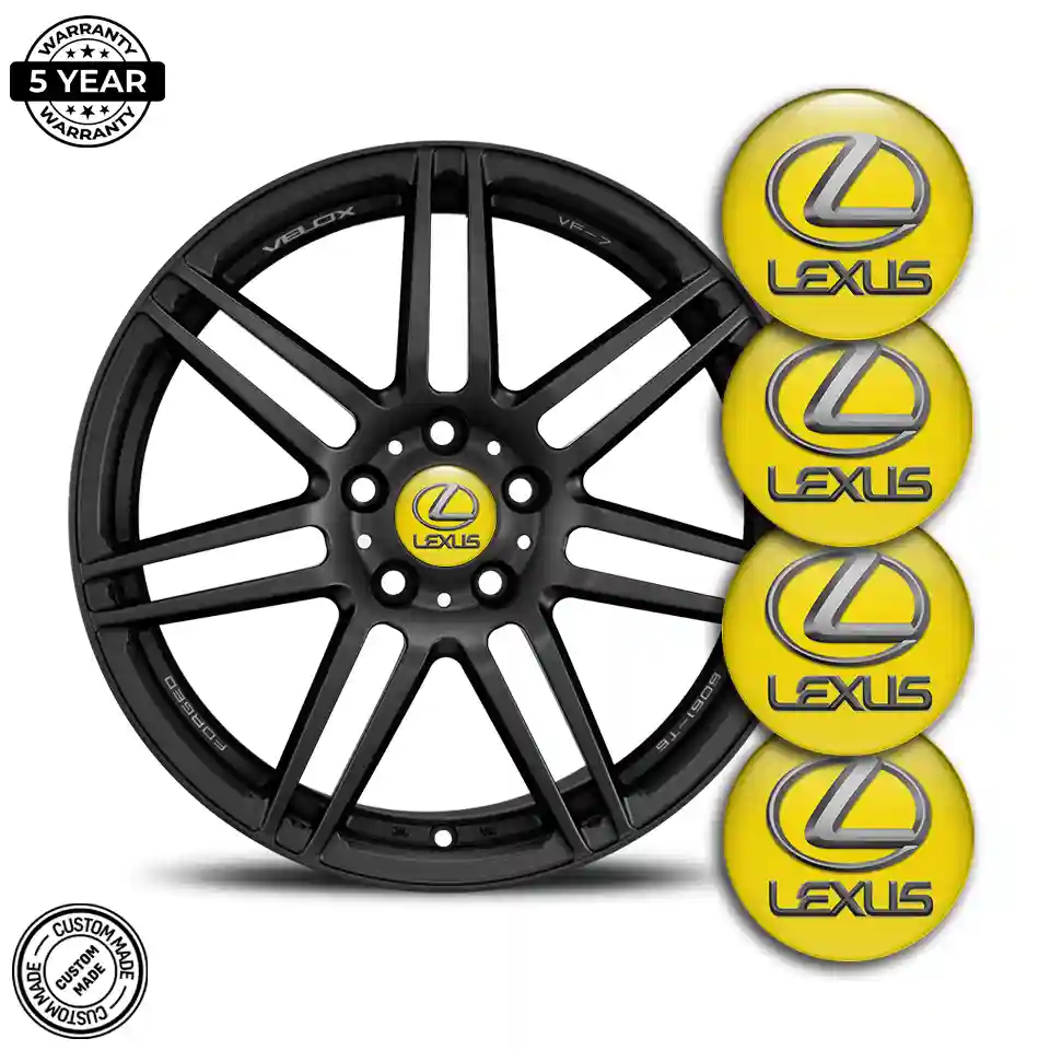 Lexus Wheel Emblem Self-Adhesive High Quality