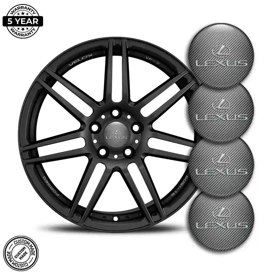 Lexus Wheel Emblems Premium Edition