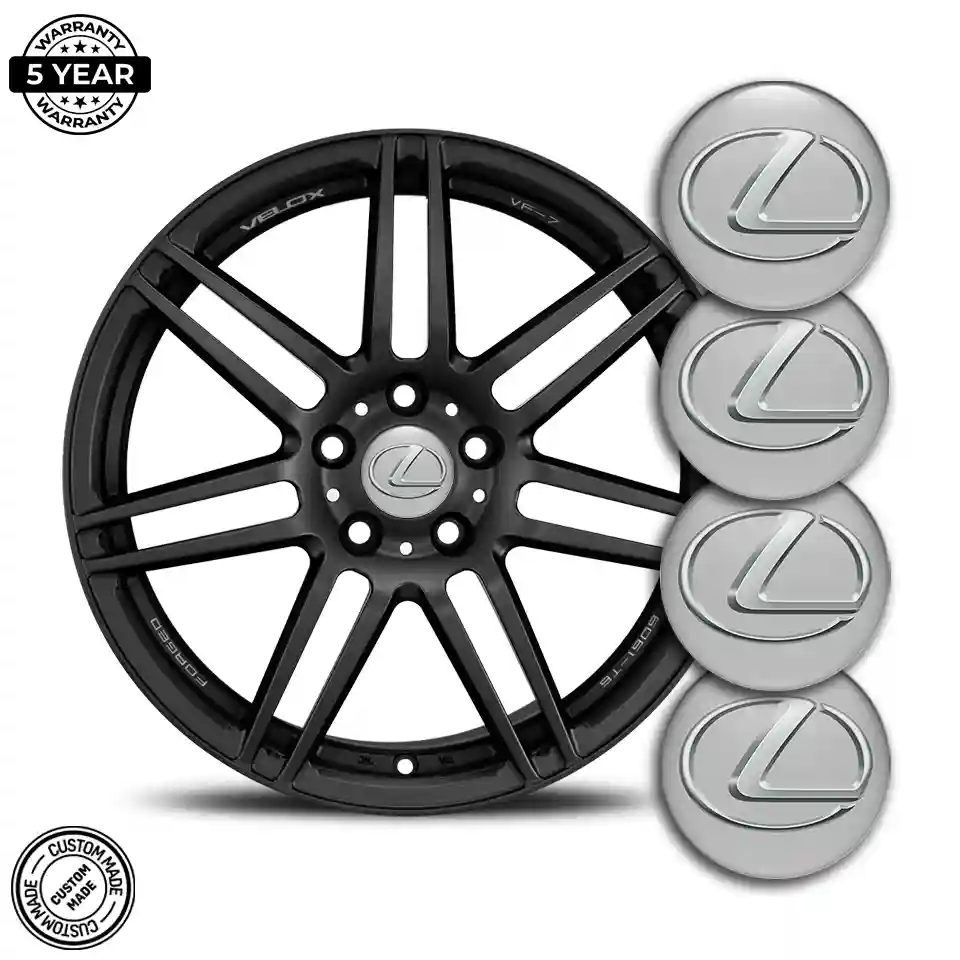 Lexus Wheel Emblems Stylish Design