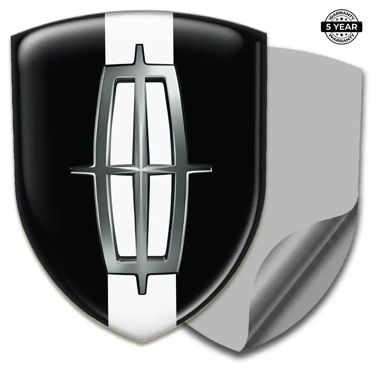 Lincoln 3D Badge Sticker Elite Finish
