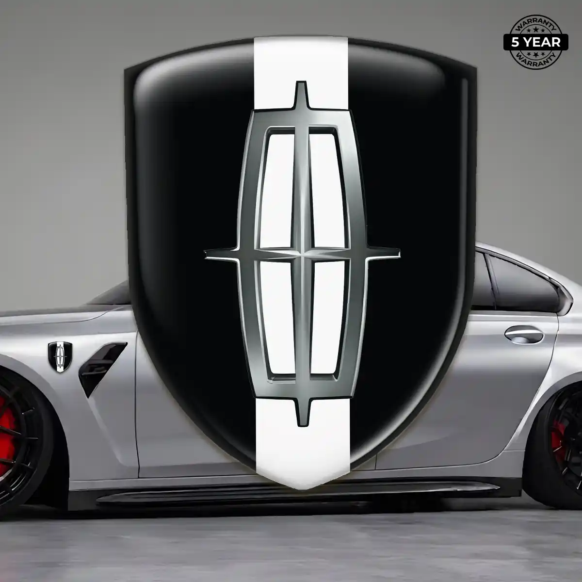 Lincoln 3D Badge Sticker Elite Finish
