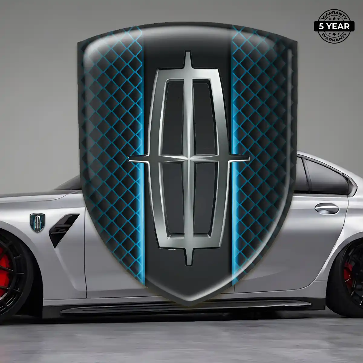 Lincoln Automotive Resin Decal Elite Finish