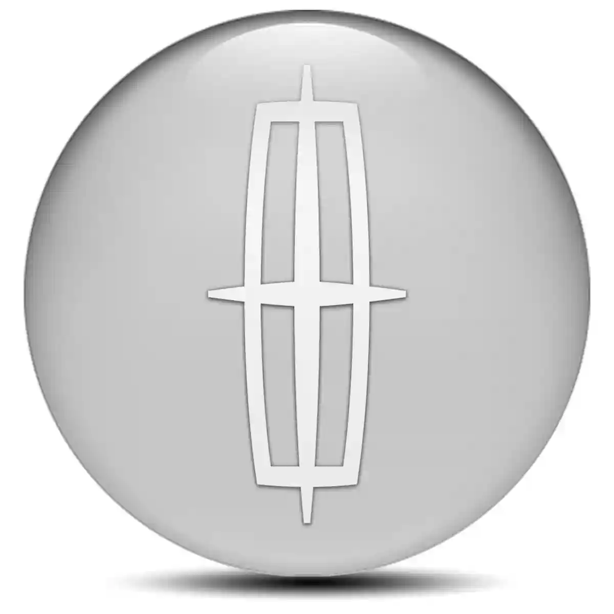 Lincoln Badge Emblems Center Cap Elite Finish