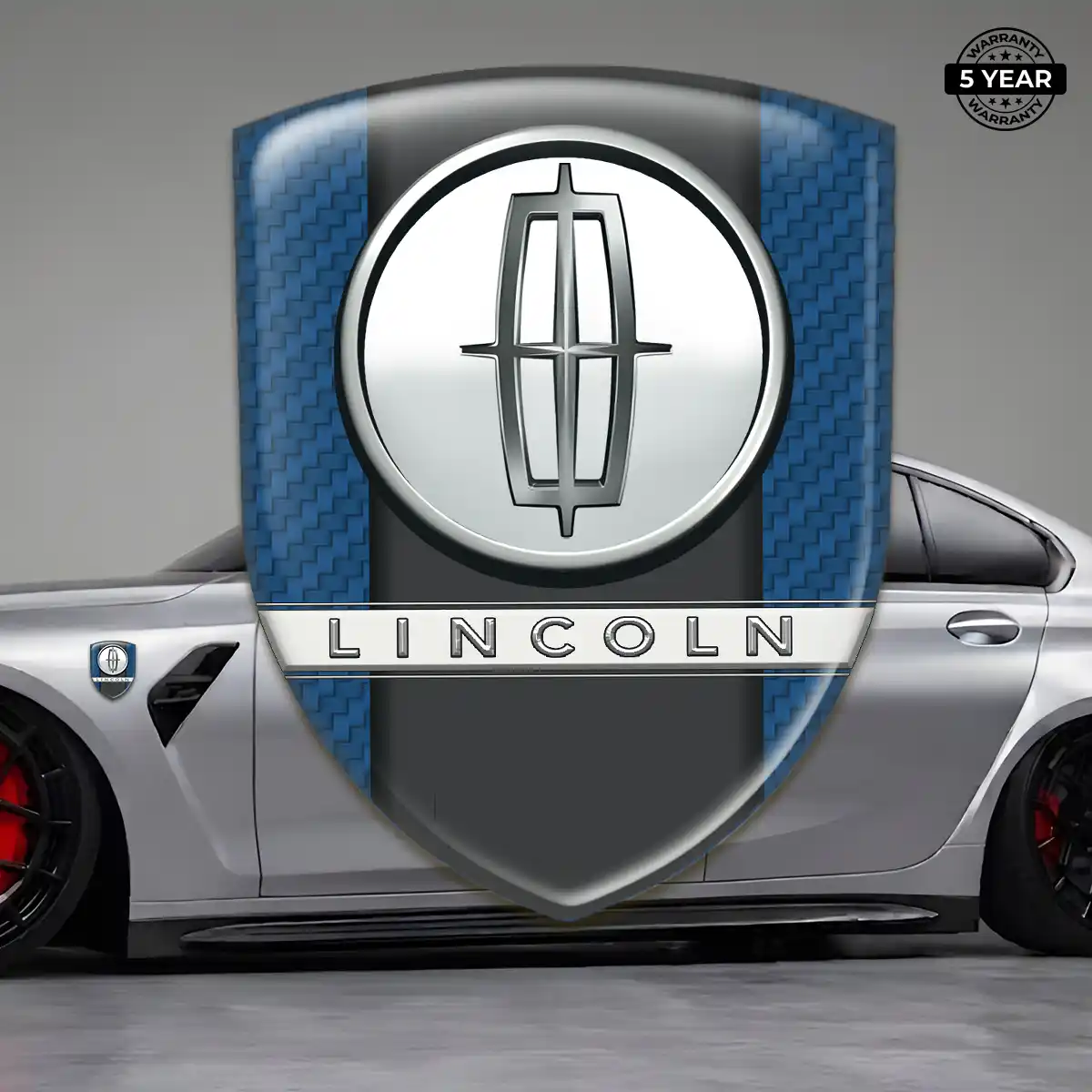 Lincoln Badge Refined Design