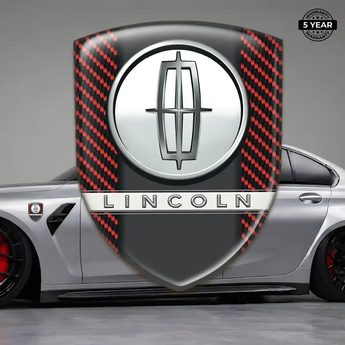 Lincoln Badge Sleek Style