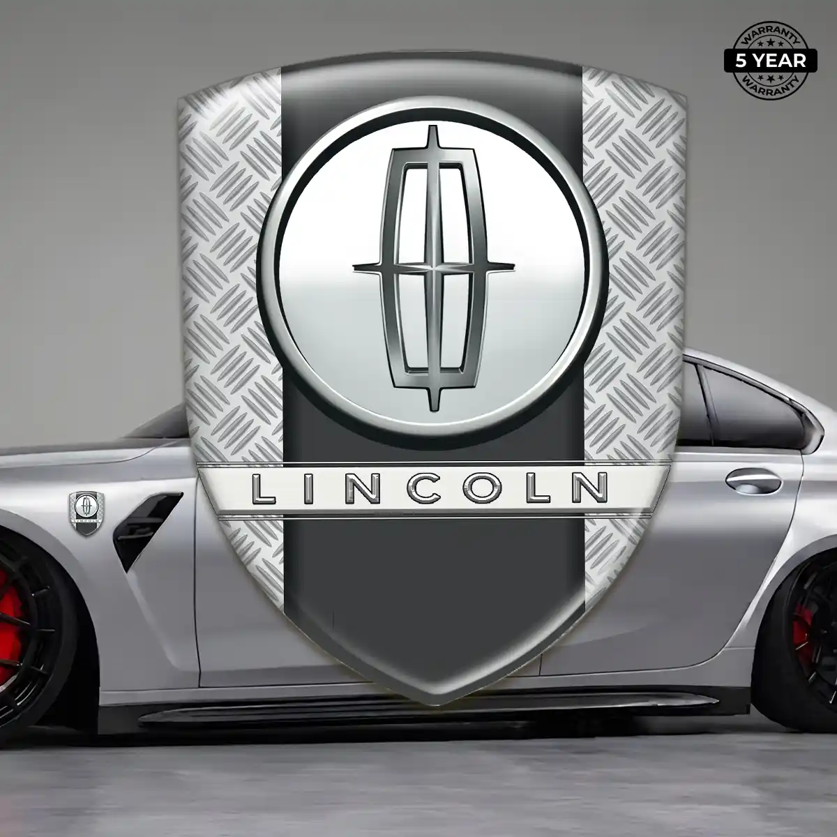Lincoln Car Emblem Decal Sleek Style