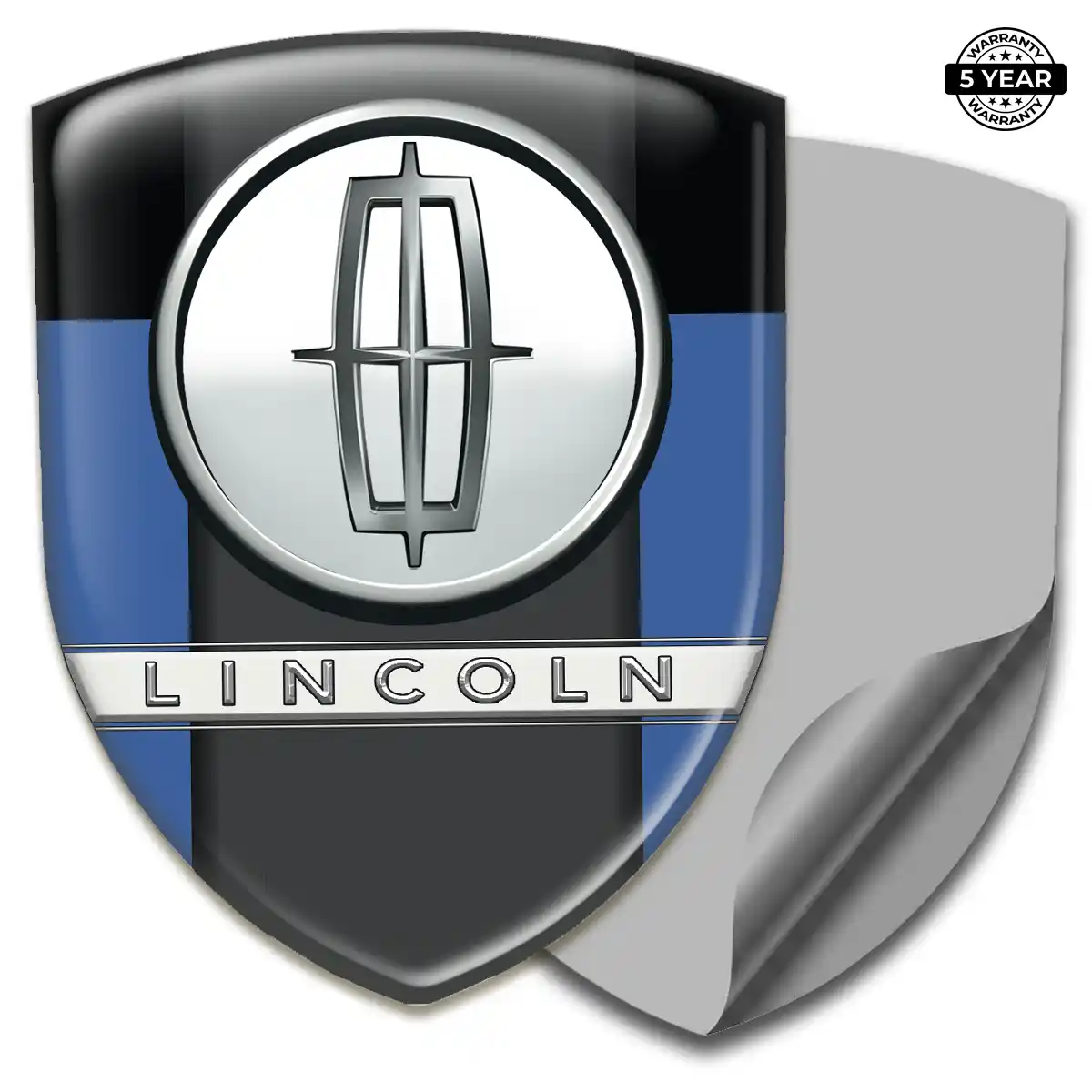 Lincoln Car Emblem Overlay Refined Design
