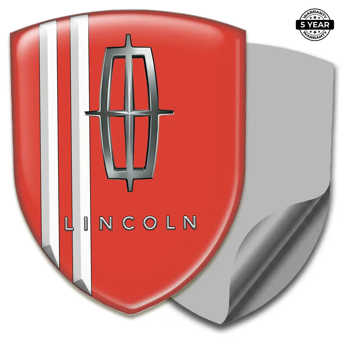 Lincoln Car Emblem Overlay Sleek Style