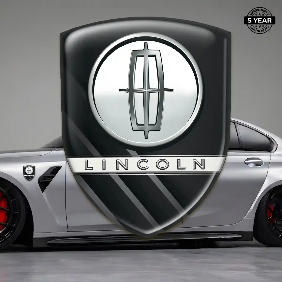 Lincoln Car Logo Decal Elite Finish