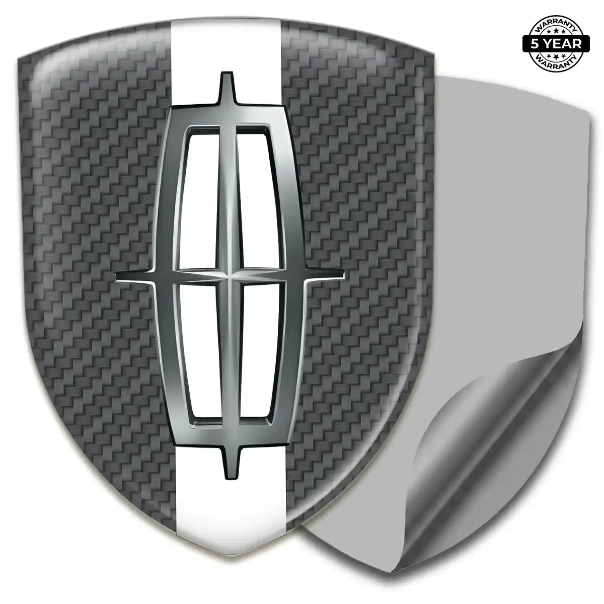 Lincoln Car Logo Decal Refined Design