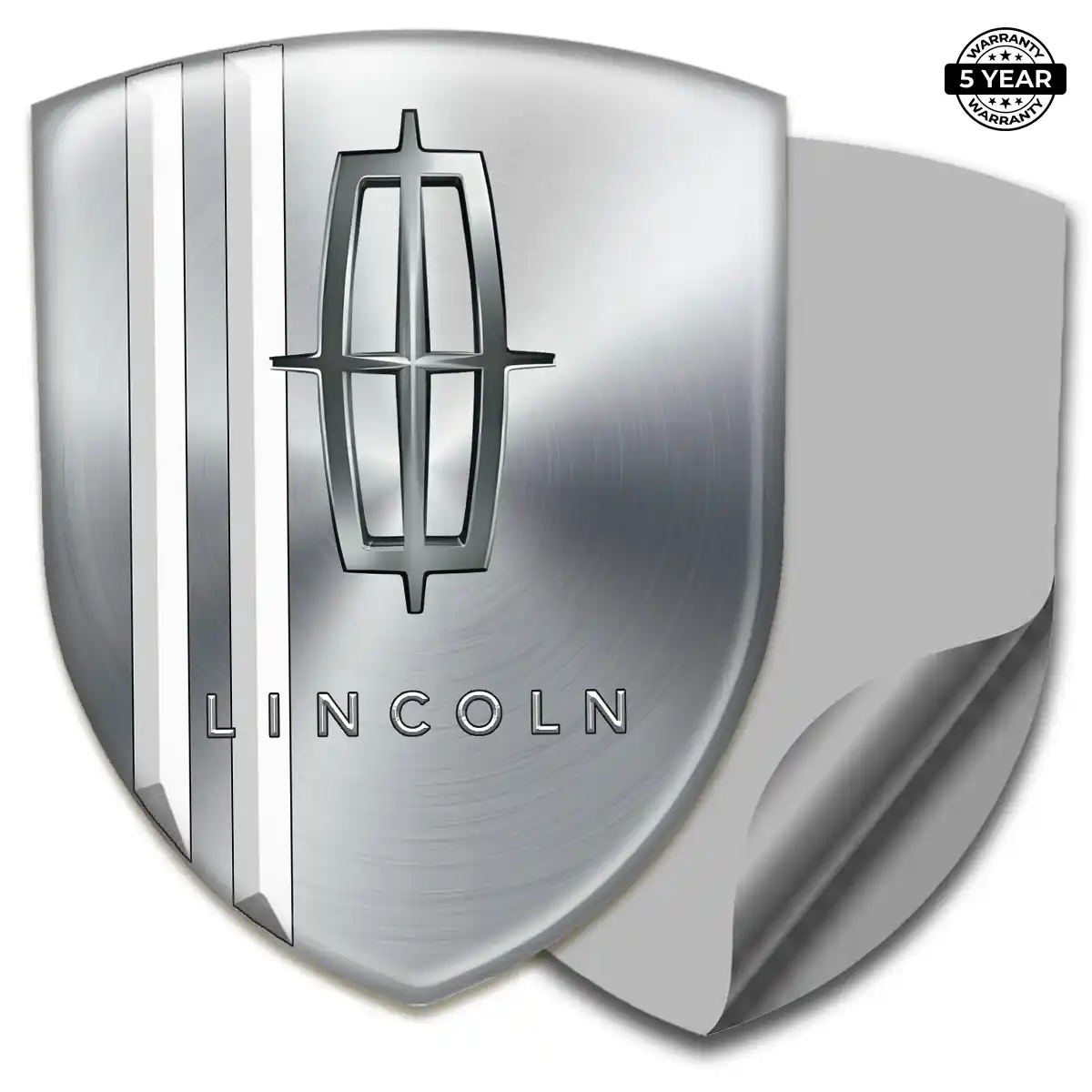 Lincoln Crest Emblem Refined Design