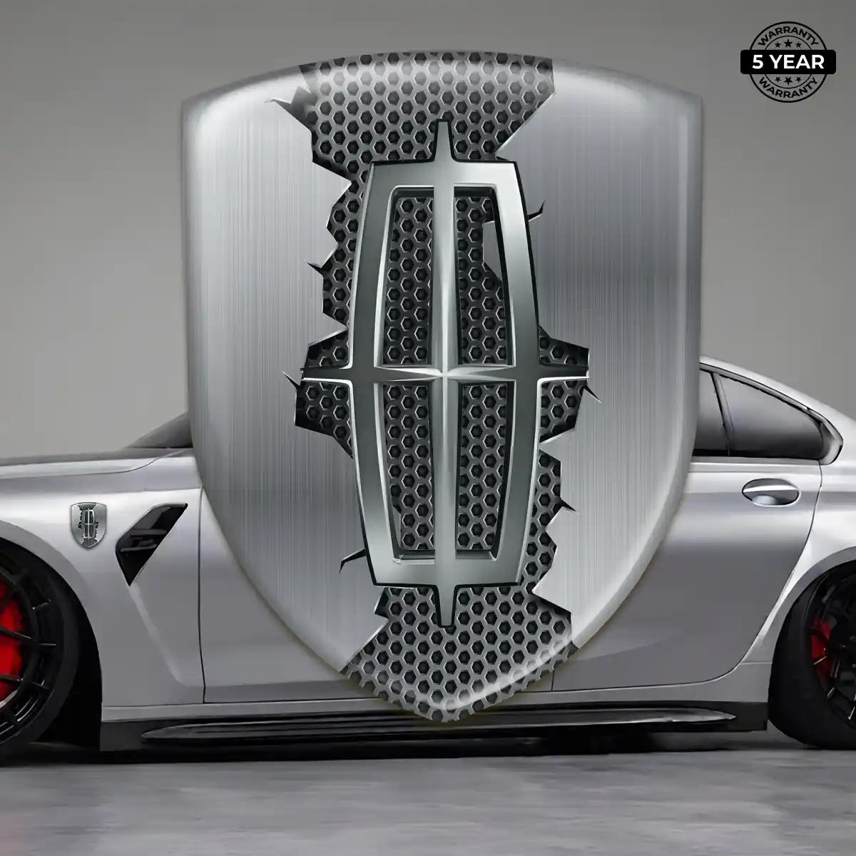 Lincoln Crest Logo Emblem Refined Design