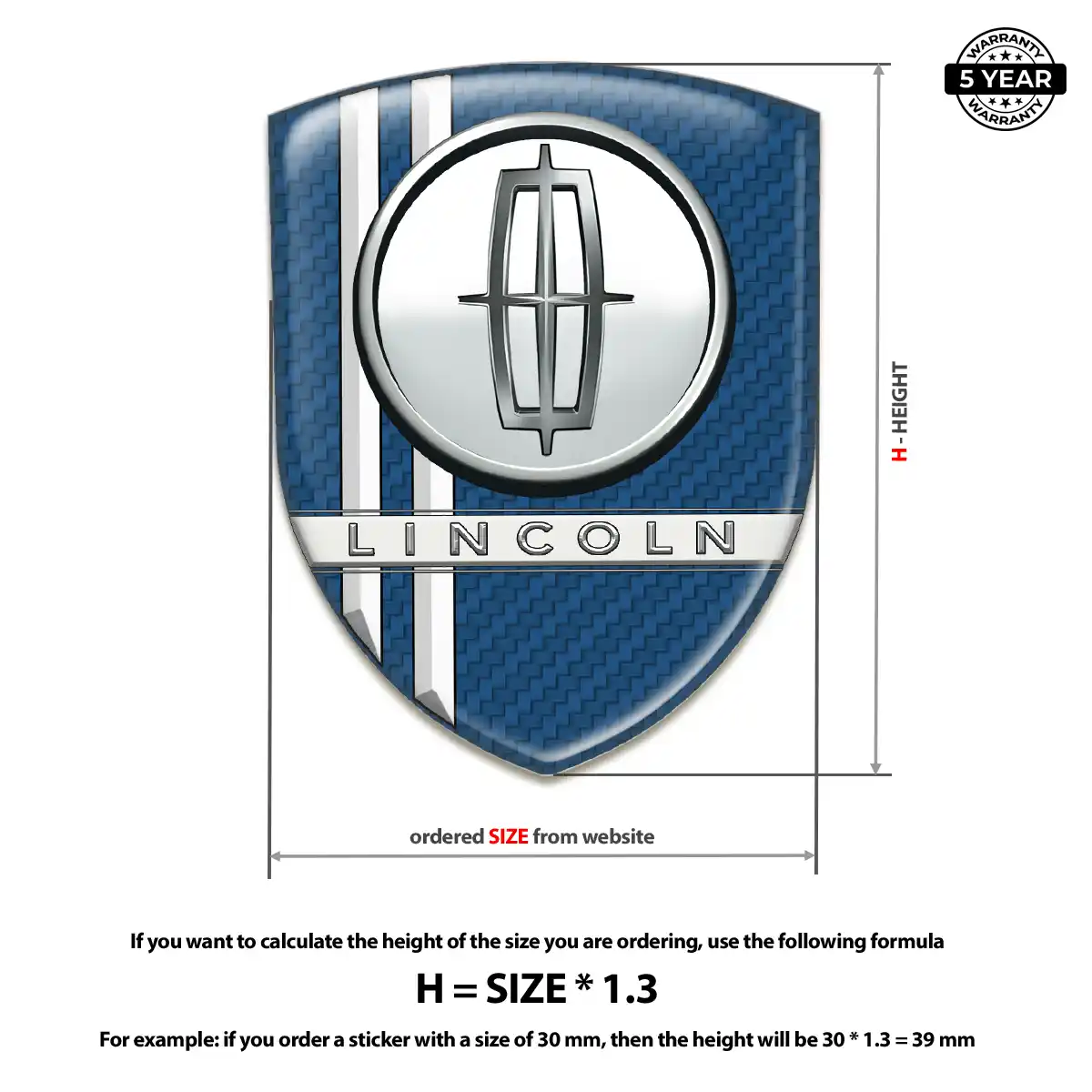 Lincoln Crest Logo Emblem Sleek Style