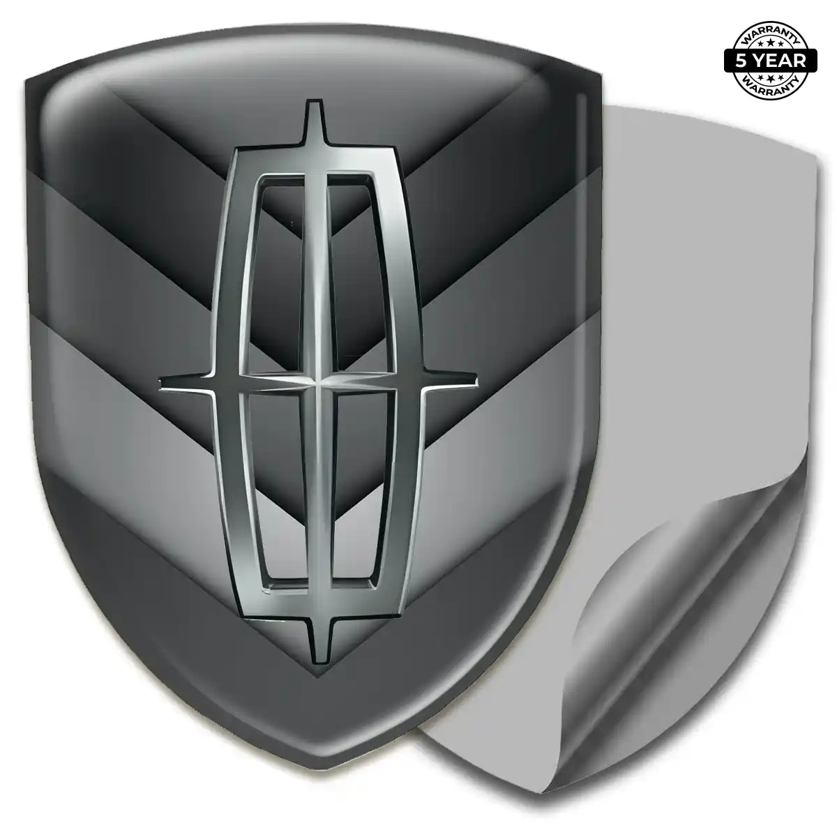 Lincoln Domed Badge Refined Design
