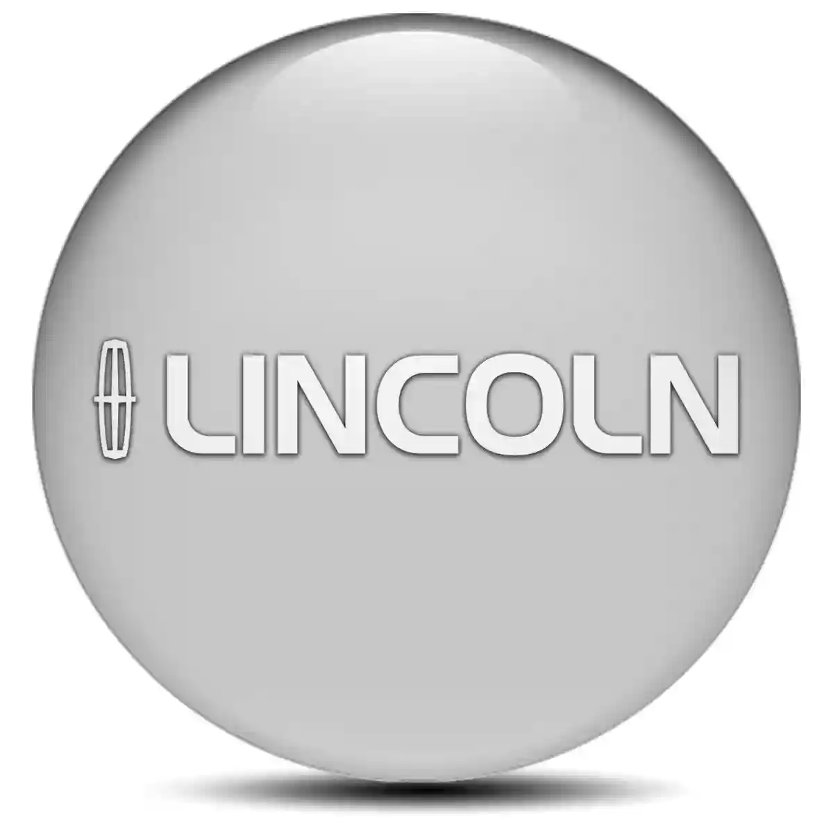 Lincoln Domed Emblem Refined Design
