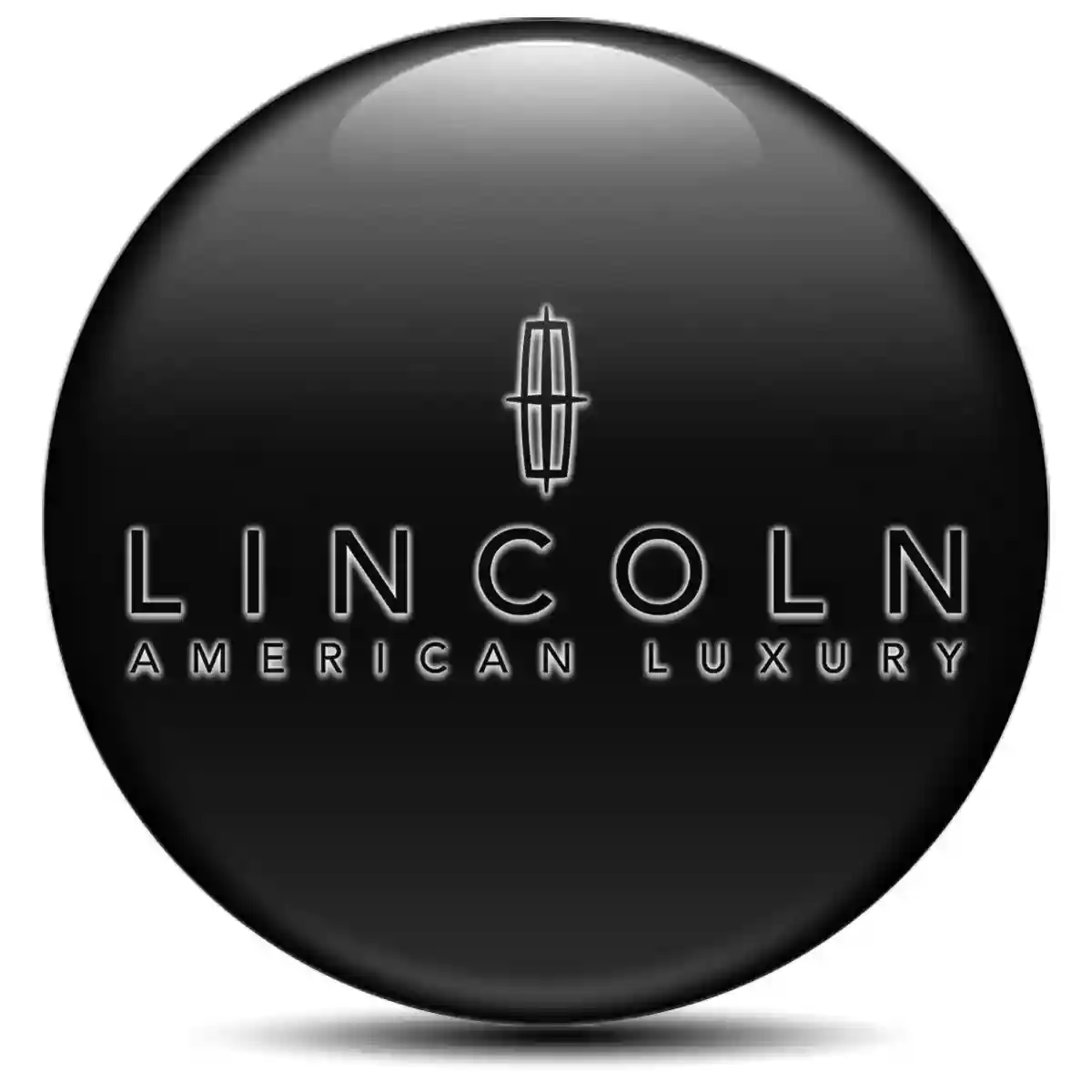 Lincoln Domed Emblem Self-Adhesive Sleek Style