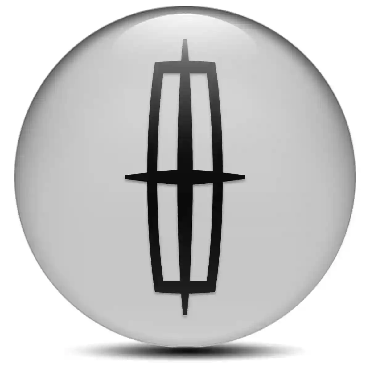 Lincoln Domed Emblem Sleek Style