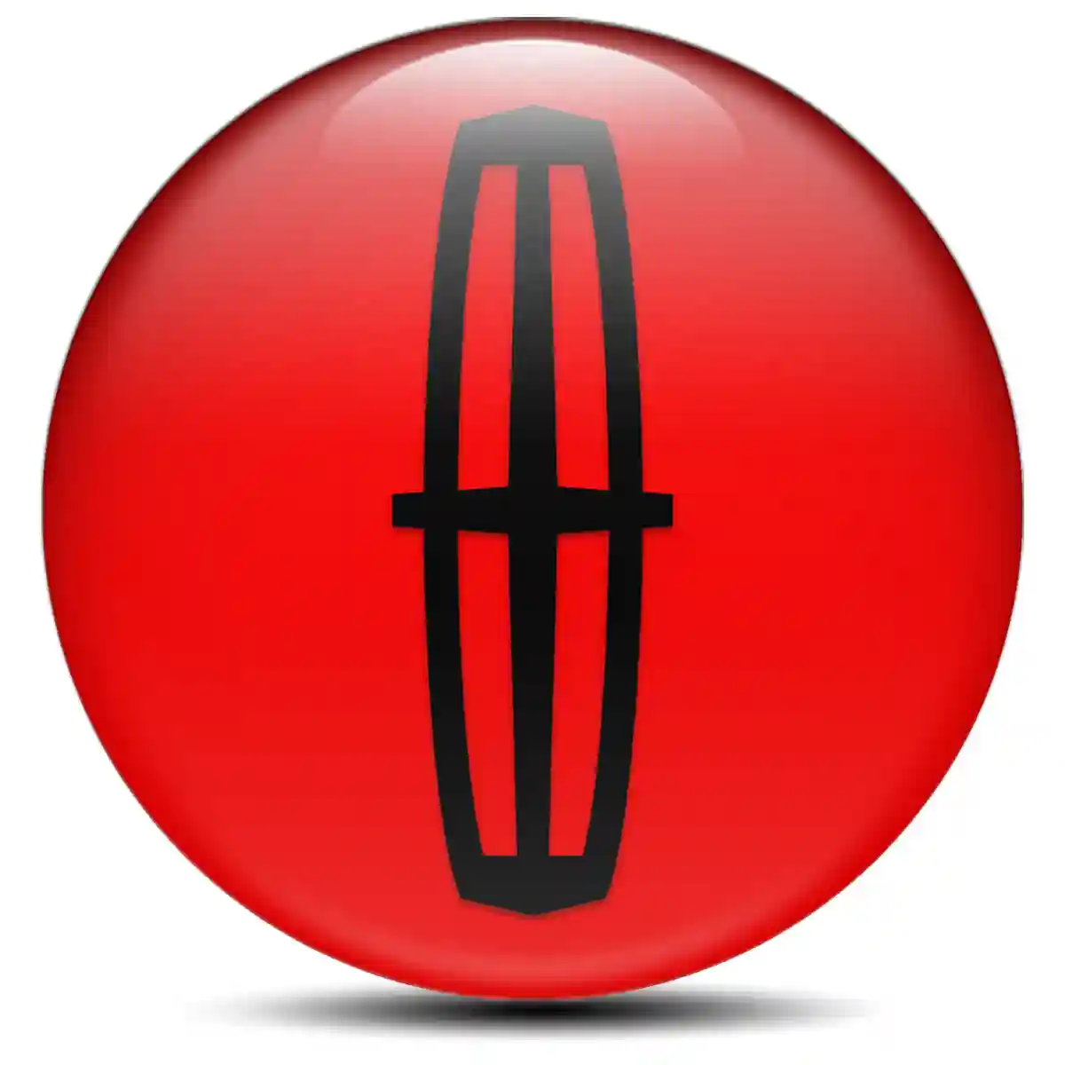 Lincoln Domed Sticker Self-Adhesive Elite Finish