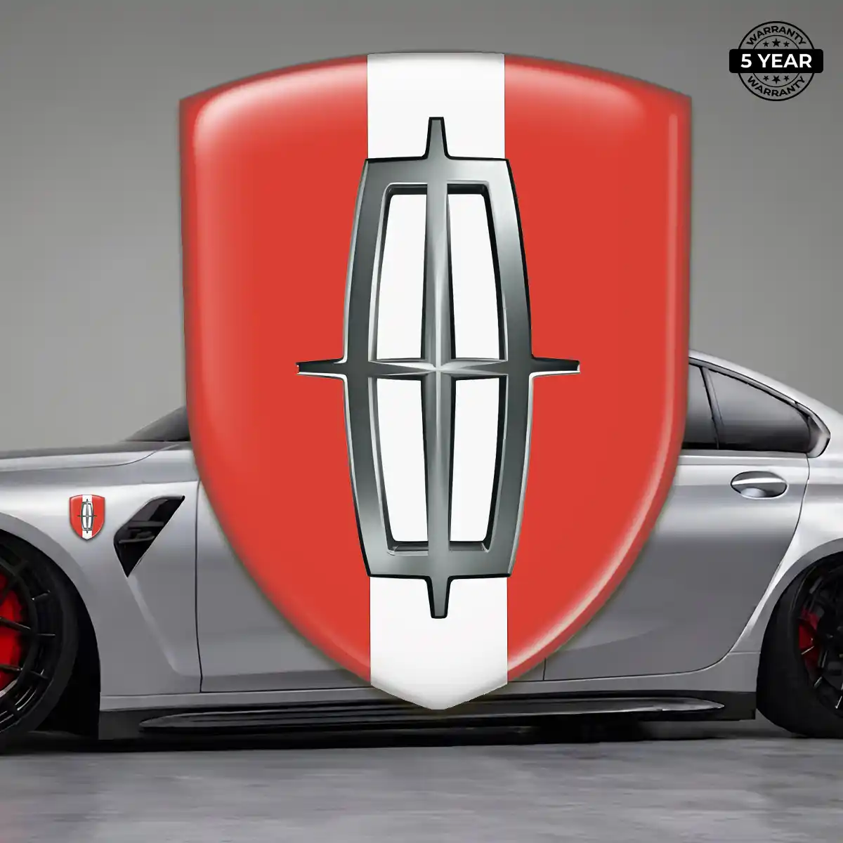 Lincoln Emblem Badge Logo Elite Finish