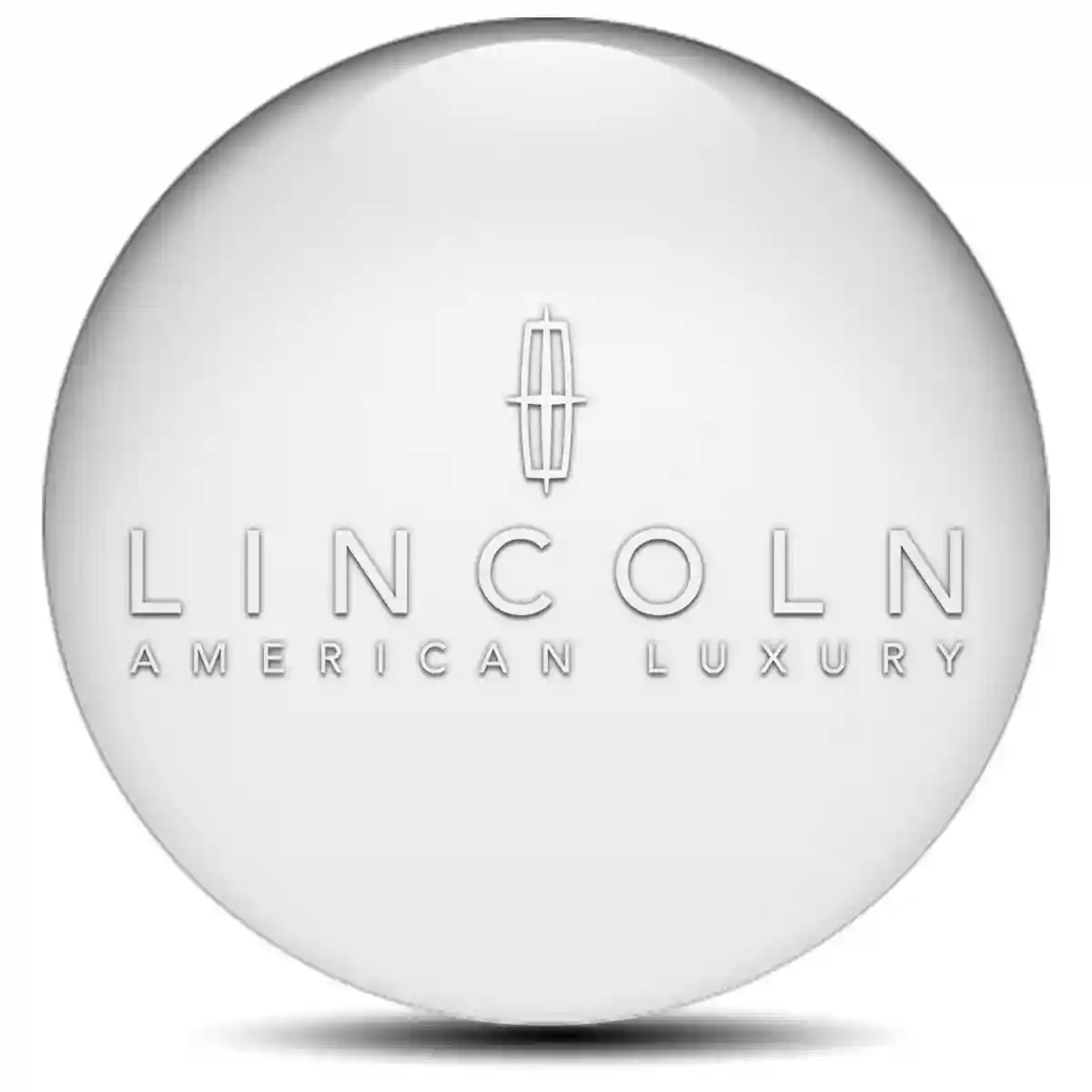 Lincoln Emblem Badge Refined Design