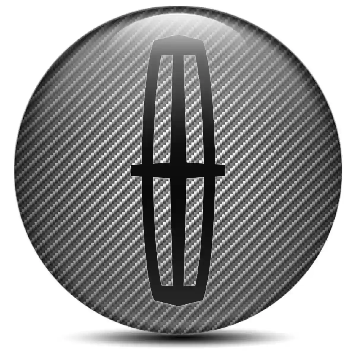 Lincoln Emblem Badge Self-Adhesive Refined Design
