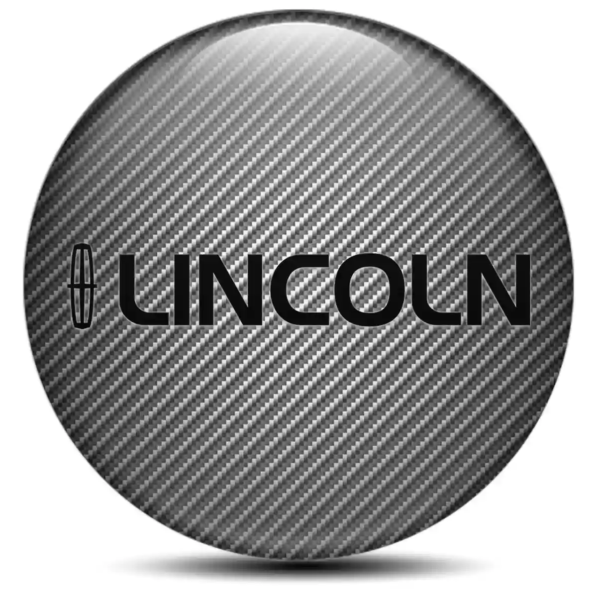 Lincoln Emblem Badge Sleek Style